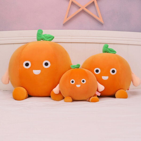 Juicy Fruity Orange Plush Pillow Cushion Toy