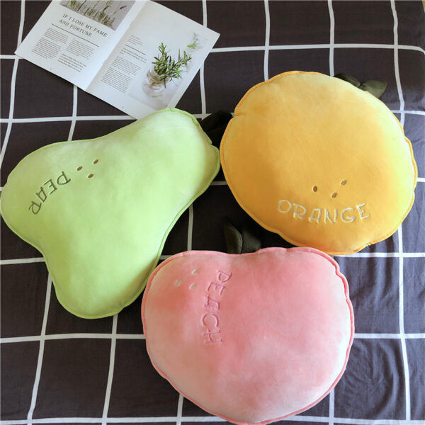 Juicy Soft Cute Fruit Shaped Plush Cushion Pillow Toy